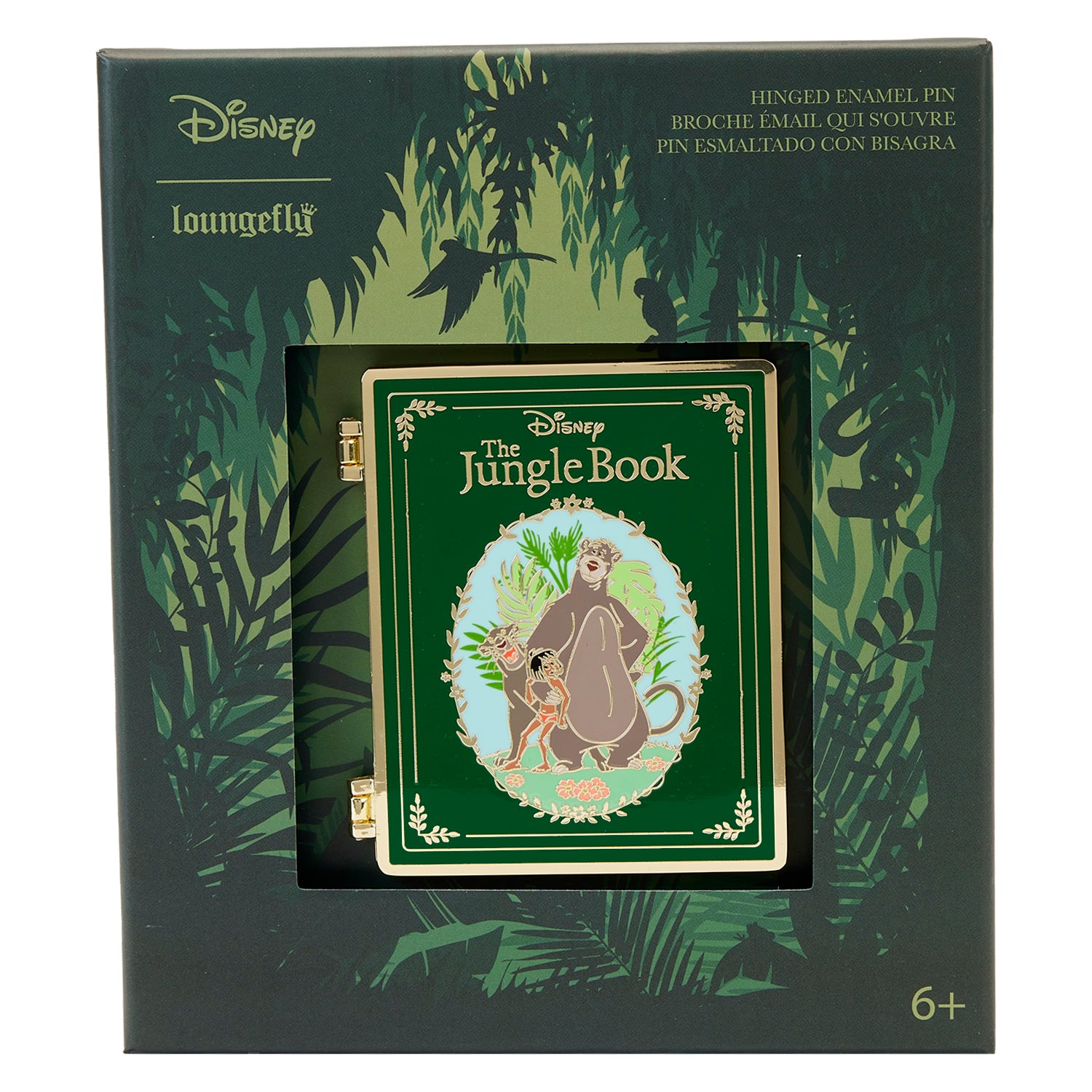 Loungefly Disney Jungle Book 3 Inch Collector Box Pin