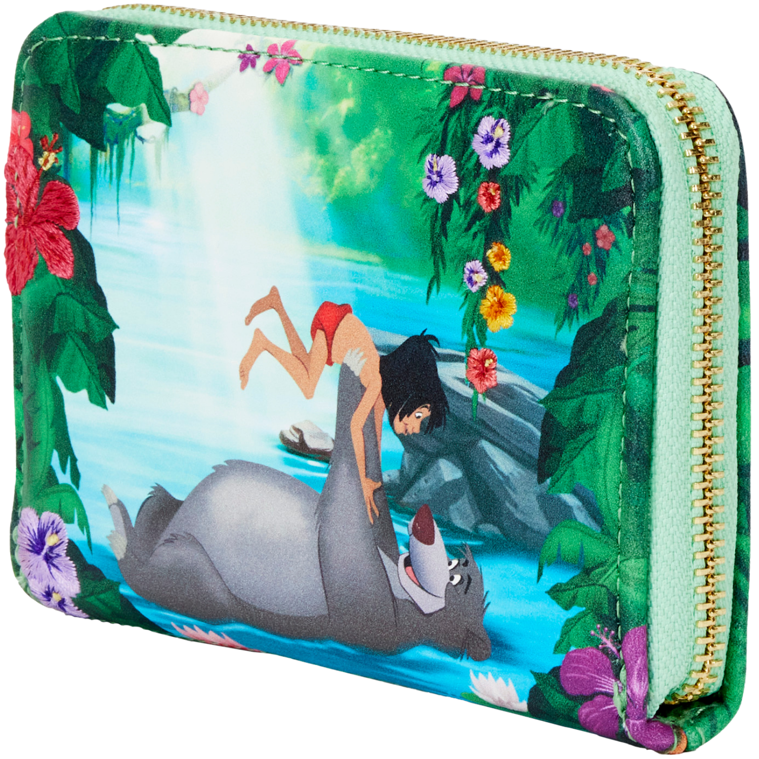 Loungefly Disney Jungle Book Bare Necessities Ziparound Wallet
