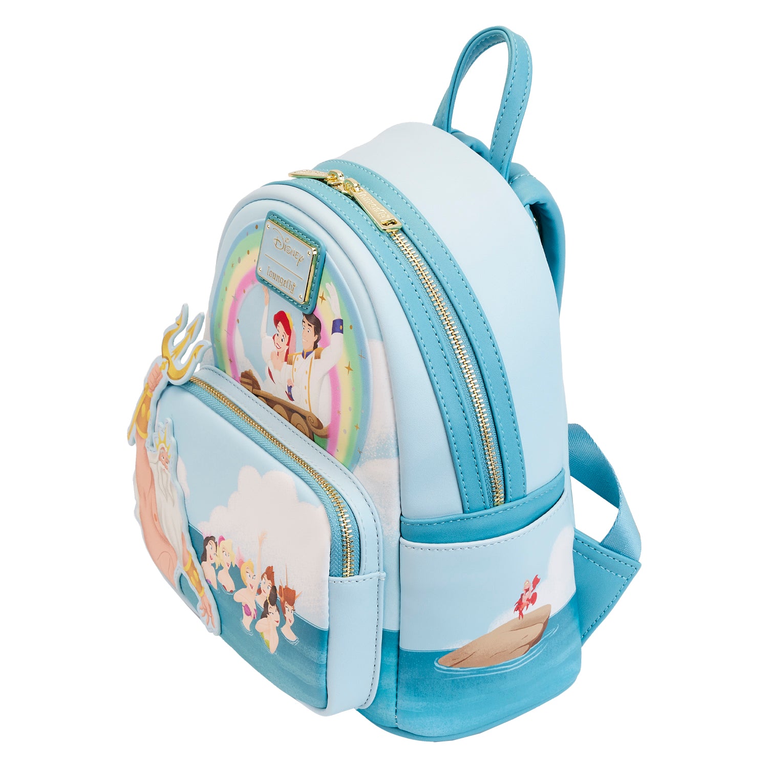 Loungefly Disney Little Mermaid Max Cosplay Mini Backpack