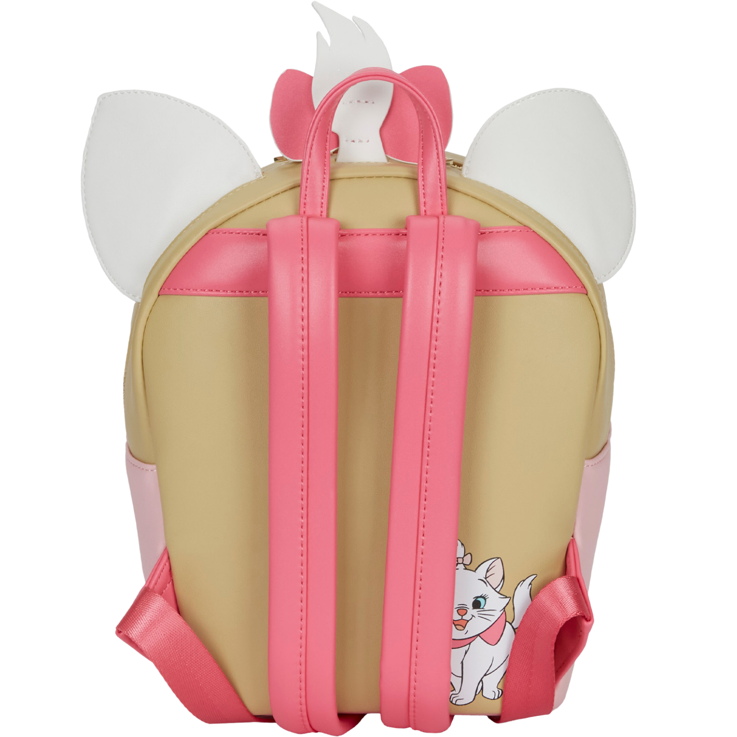 Loungefly】US Disney Parks ピンク 編み込み バックパック Loungefly】US Disney Parks ピンク 編み込み バックパック