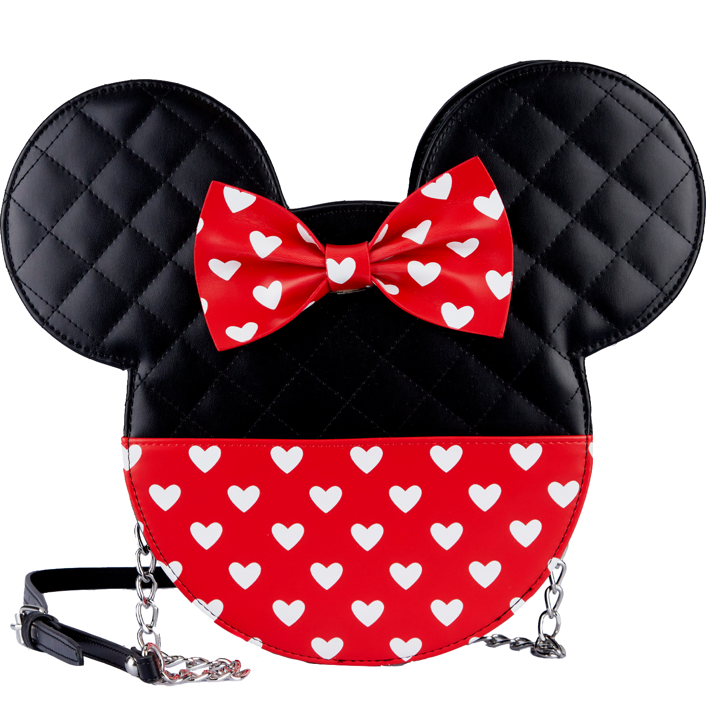 Loungefly Disney Mickey and Minnie Valentines Reversible Crossbody