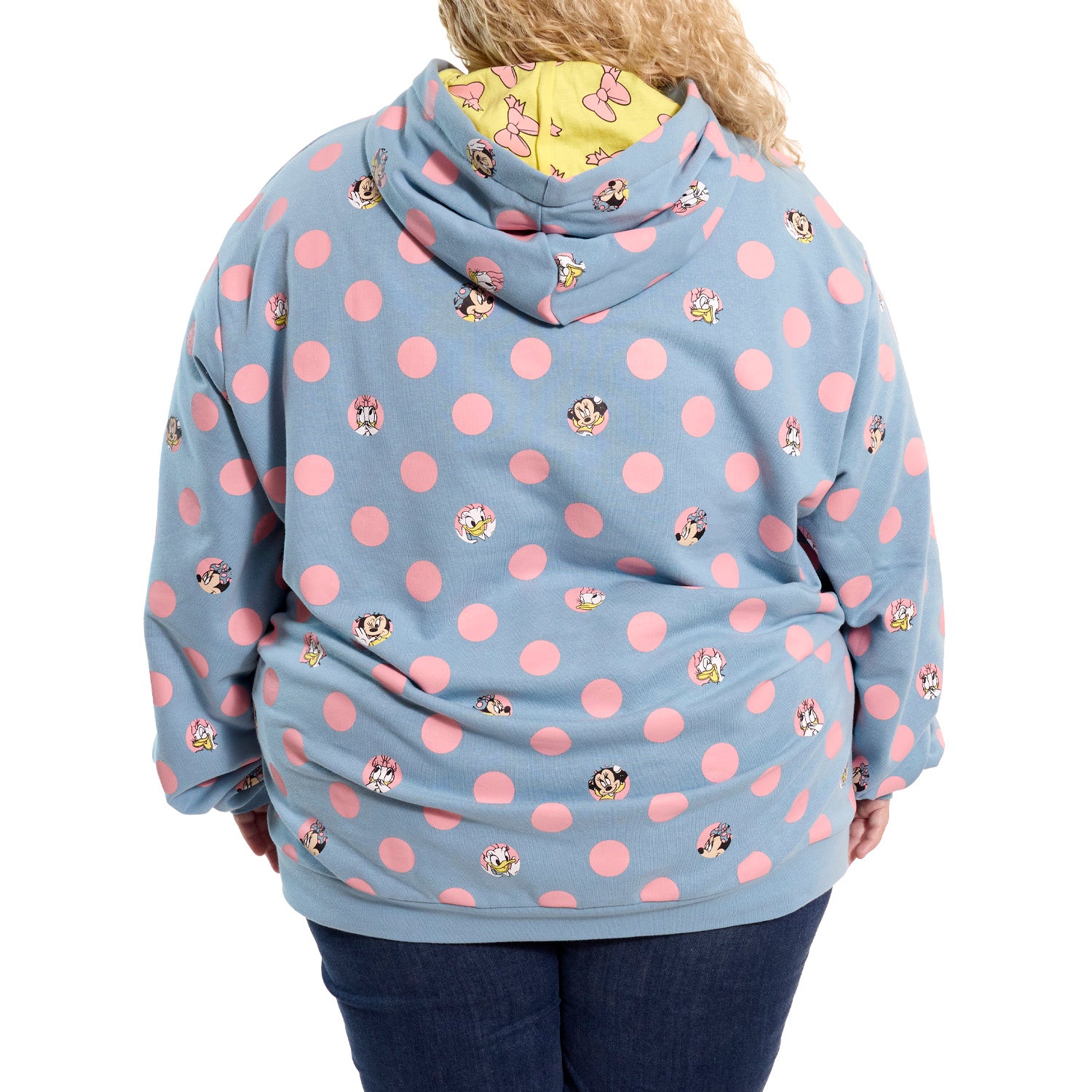 Loungefly Disney Minnie Dots French Terry Unisex Hoodie