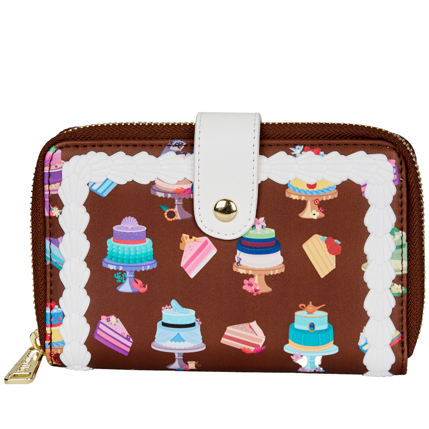 Loungefly Disney Princess Cakes Ziparound Wallet