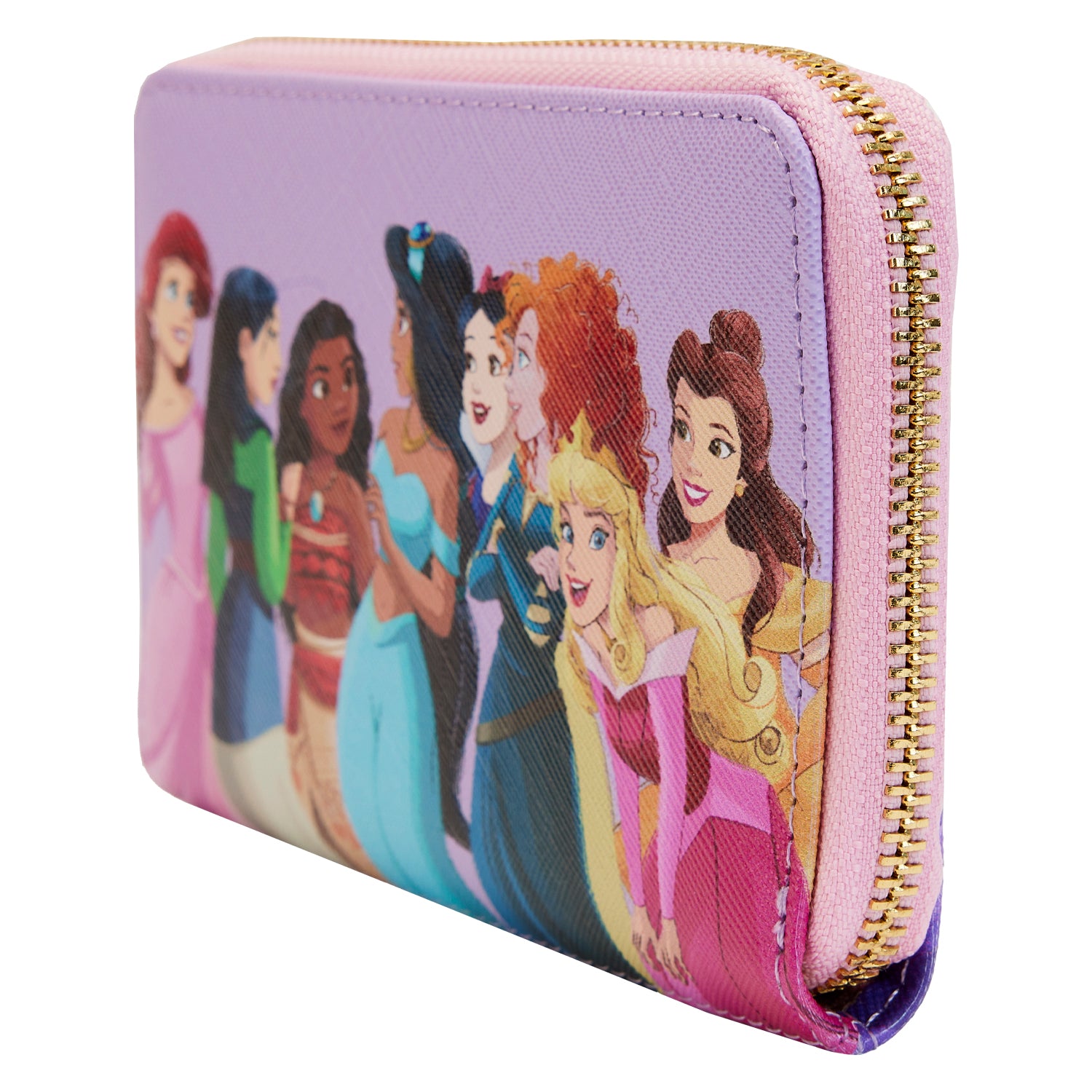Disney Princess Collage Zip Around Wallet