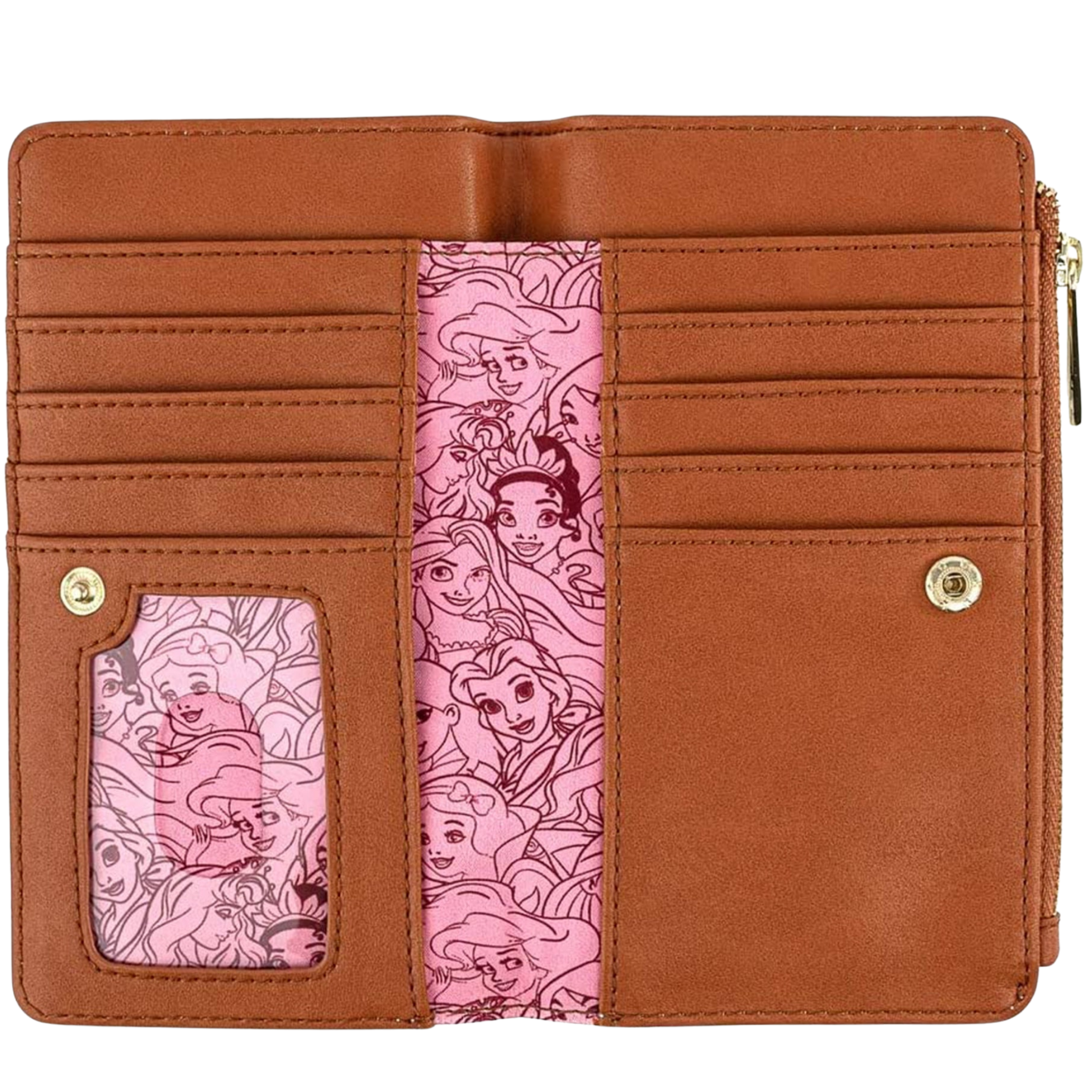 Loungefly Disney Princesses Floral Faux Leather Wallet