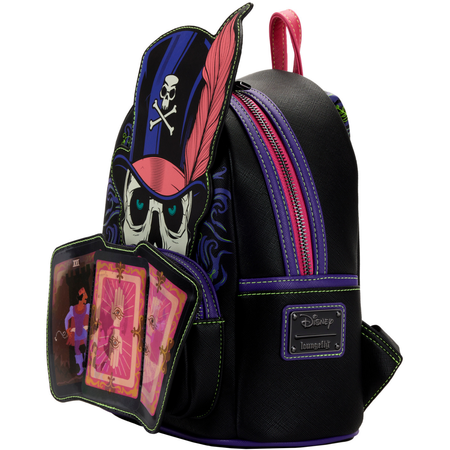 Loungefly DISNEY PRINCESS AND THE FROG DR FACILIER LENICULAR MINI BACKPACK