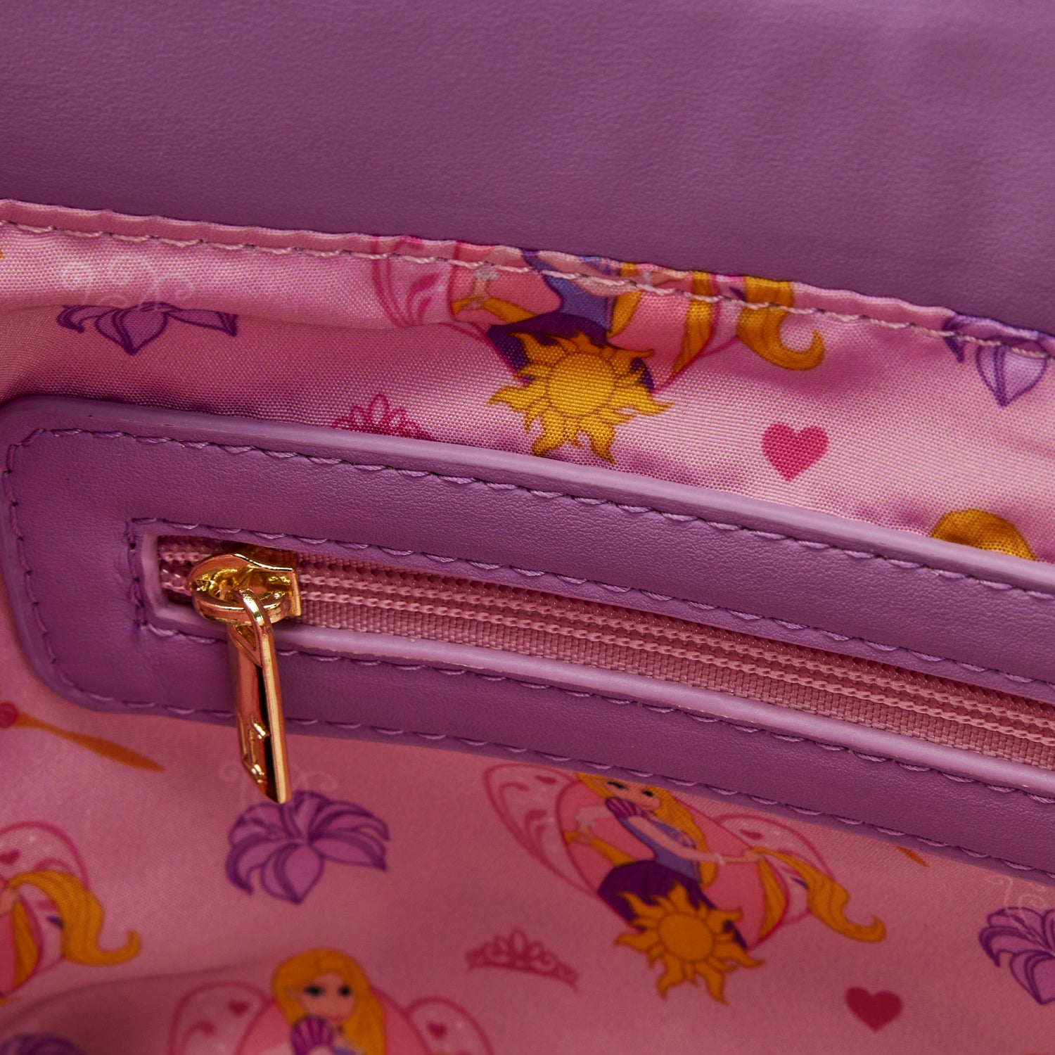 Loungefly Disney Tangled Princess Castle Cross Body Bag