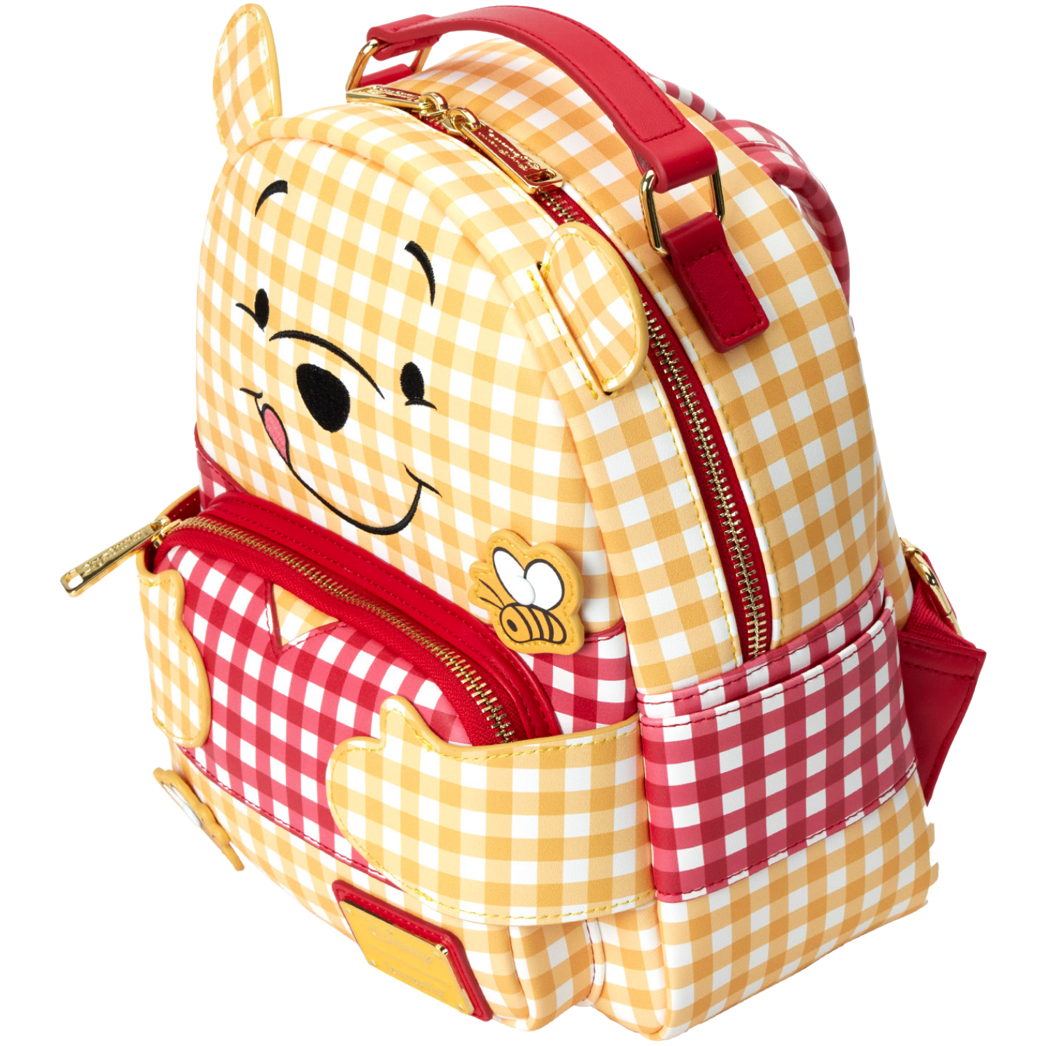 Loungefly Disney Winnie The Pooh Gingham Mini Backpack