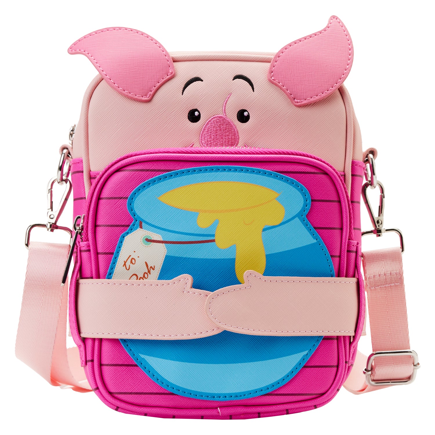 Loungefly Disney Winnie the Pooh Piglet Cupcake Crossbuddy Bag