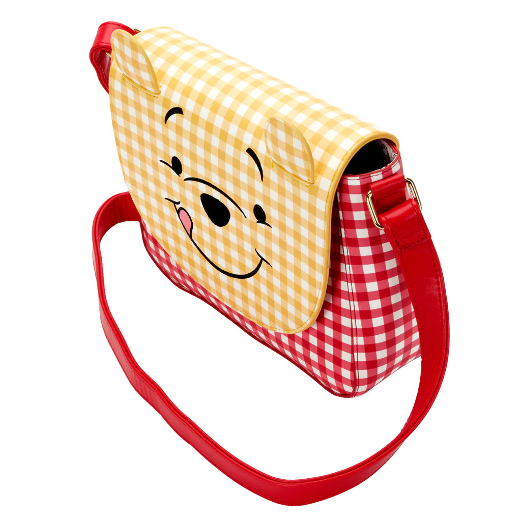 Loungefly Disney Winnie The Pooh Gingham Crossbody Bag Circle Of