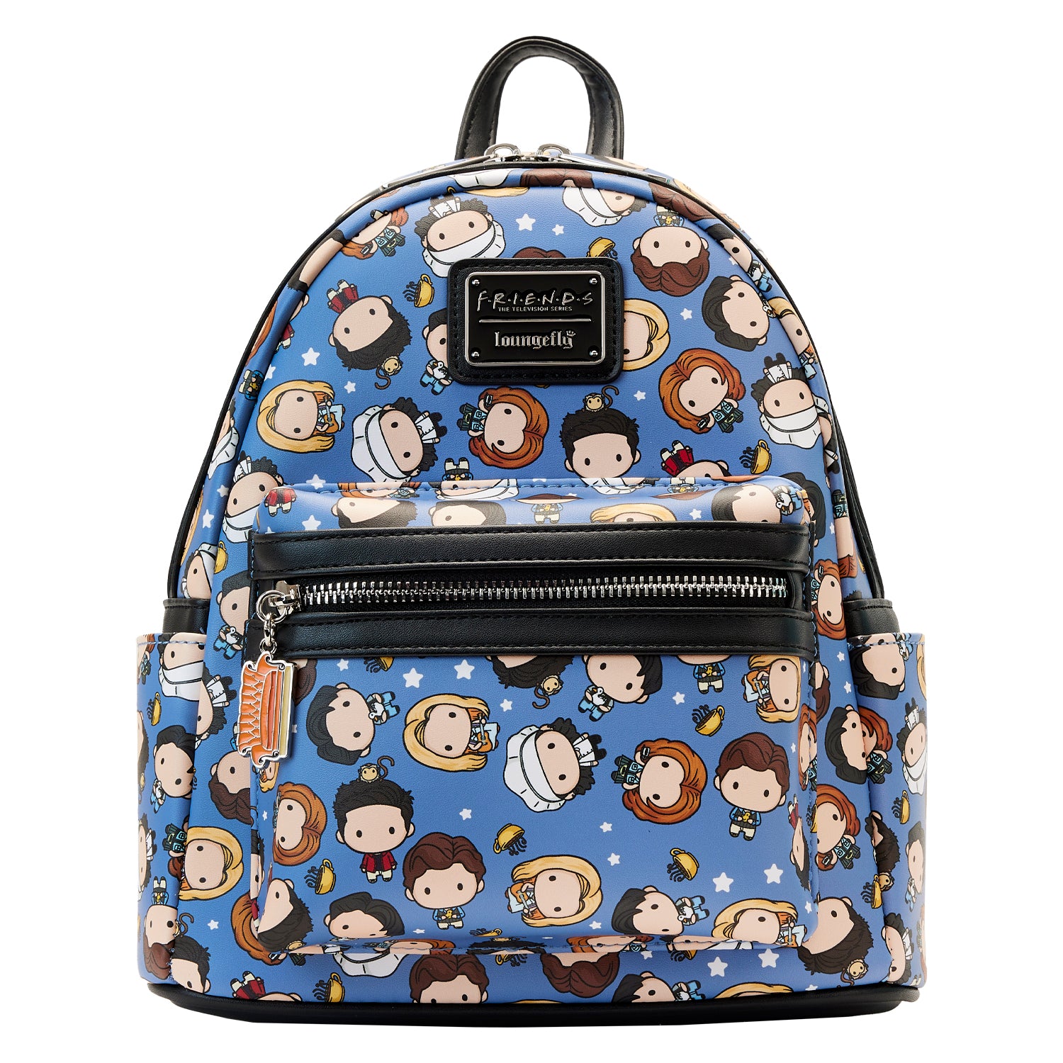 friends icon mini backpack Loungefly x Sketch Icons All Over Print Show off your favorite TV show with this super cool Friends leather backpack that comes with a lovely coin purse Friends - Central Perk Mini