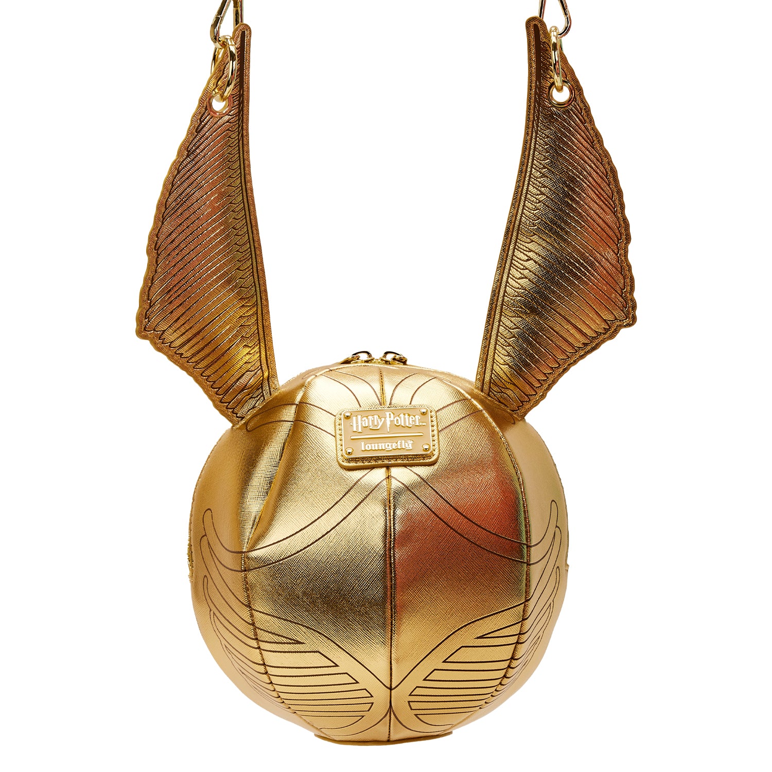 Loungefly Harry Potter Golden Snitch Crossbody Bag