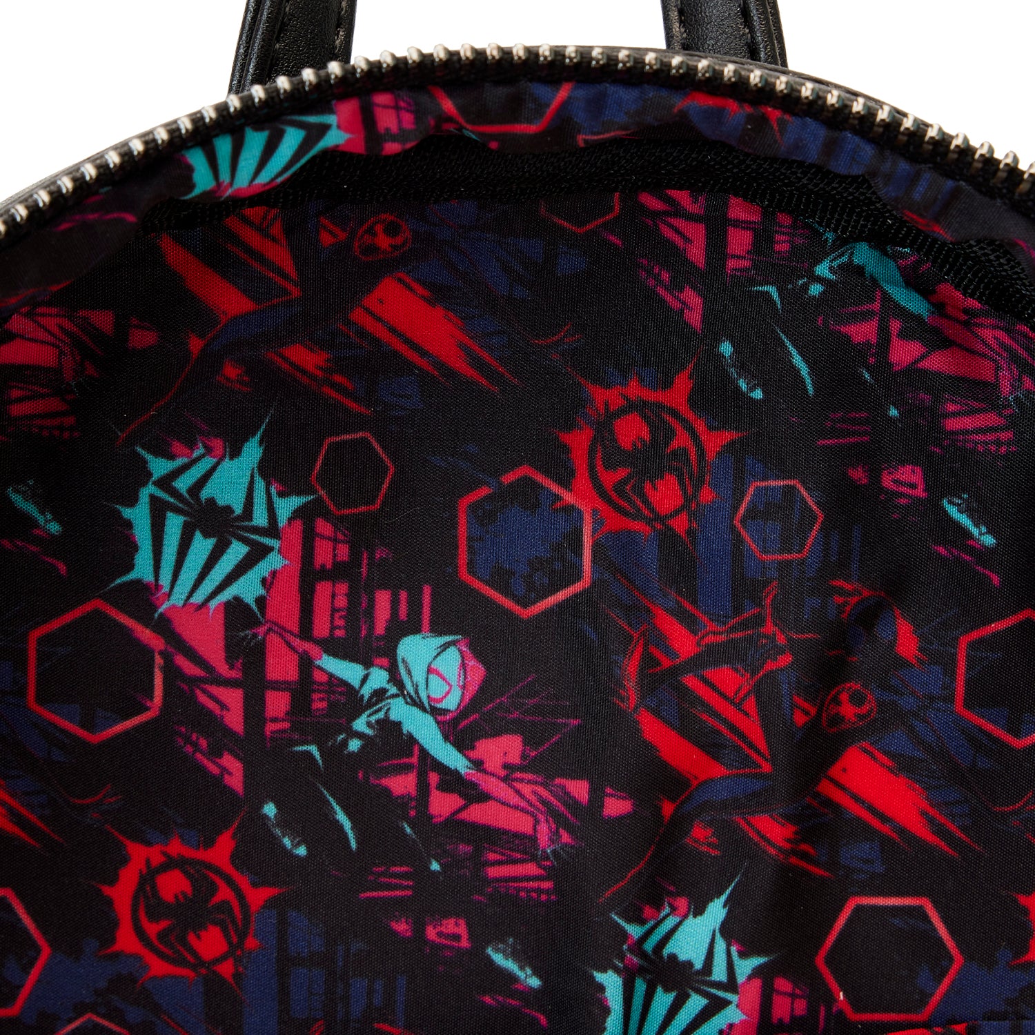 Loungefly Marvel Across the Spiderverse Lenticular Mini Backpack