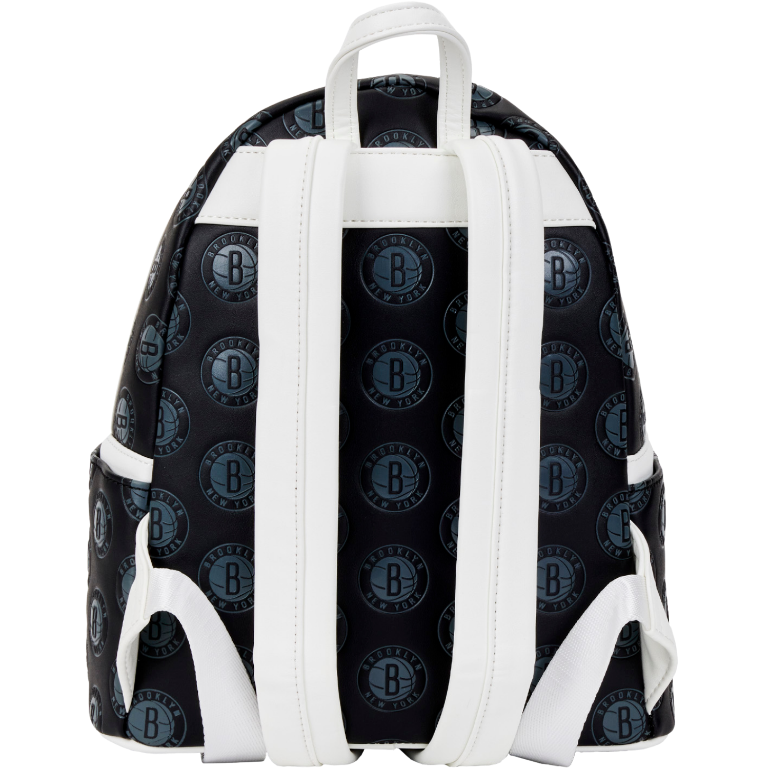 Loungefly NBA Brooklyn Nets Debossed Logo Mini Backpack