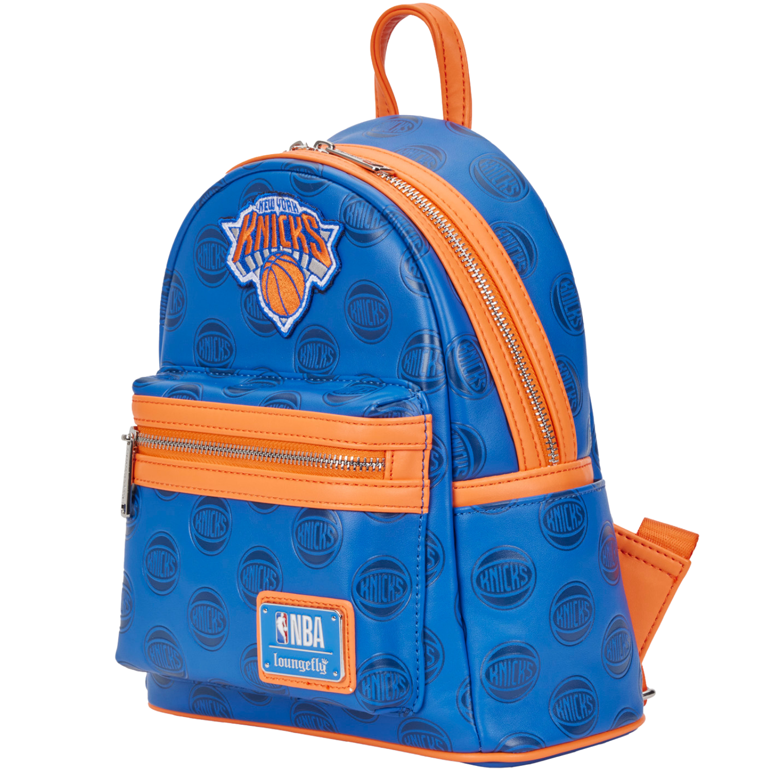 Loungefly NBA NY Knicks Debossed Logo Mini Backpack