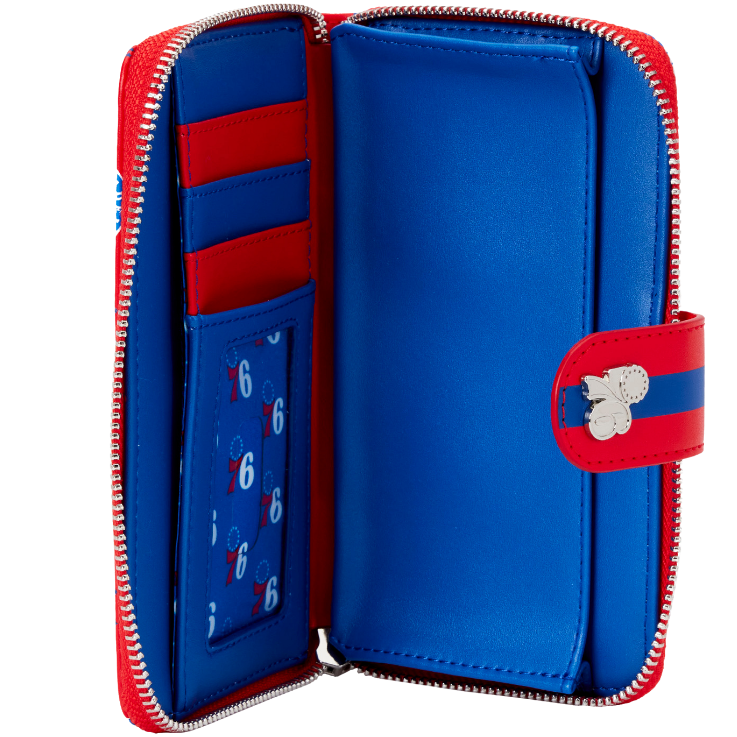 Loungefly NBA Philly 76ers Logo Wallet