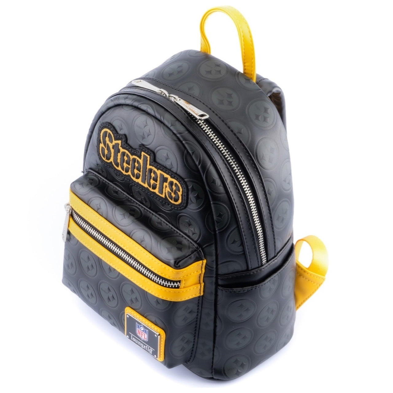 Loungefly NFL Pittsburgh Steelers Logo All-over-print Mini Backpack