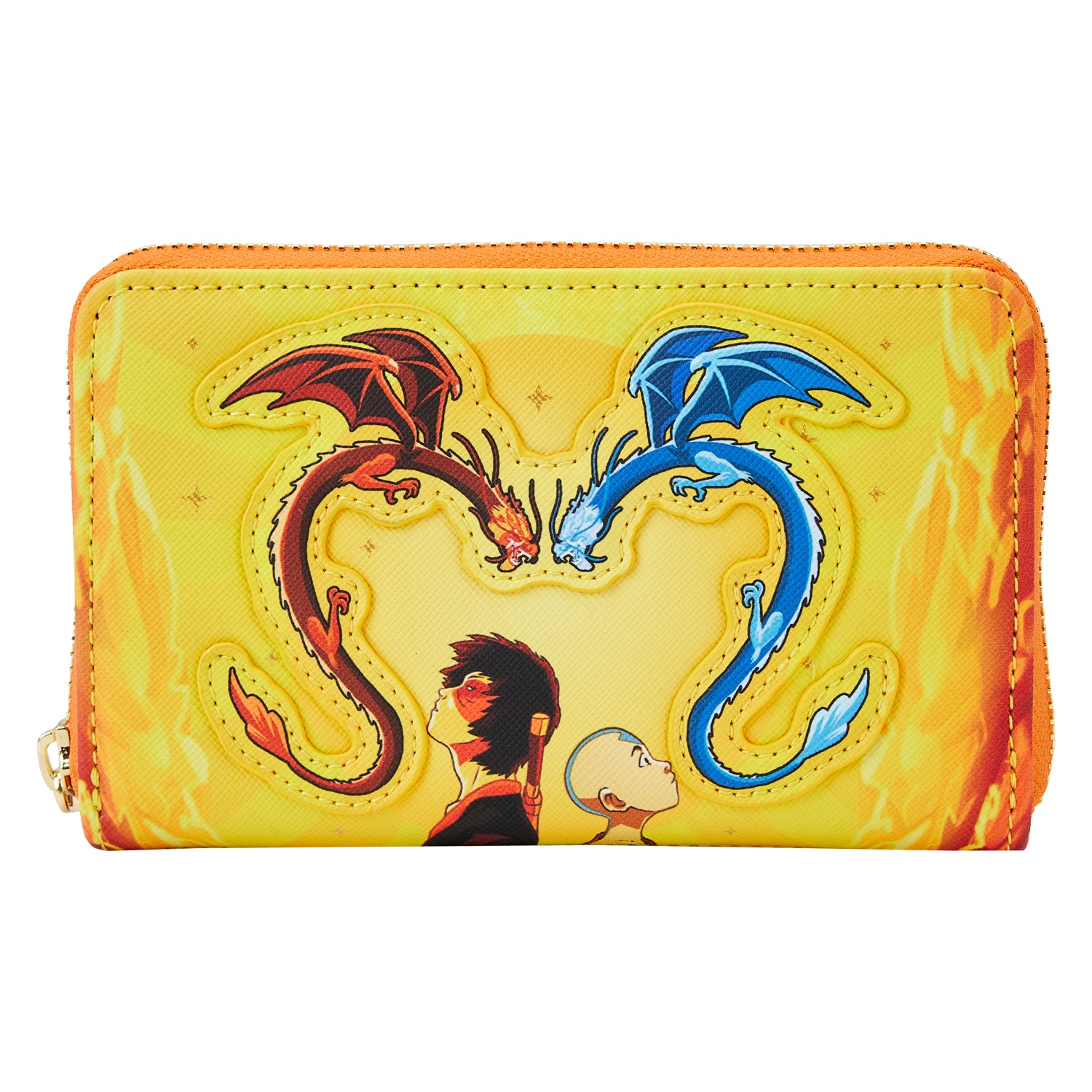 Loungefly Nickelodeon Avatar the Last Airbender the Fire Dance Zip Around Wallet