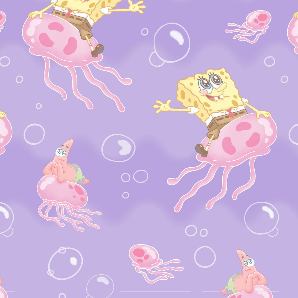 Spongebob Jellyfishing Wallpaper spongebob-jellyfishing-wallpaper