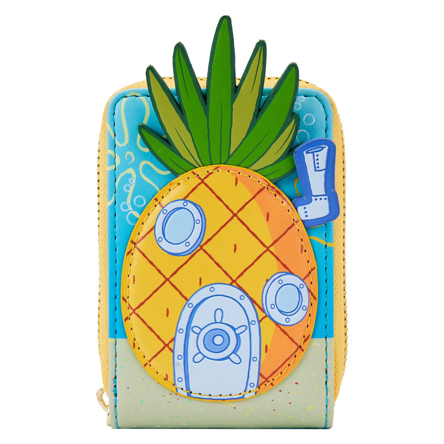 Loungefly Nickelodeon Spongebob Squarepants Pineapple House Accordion Wallet