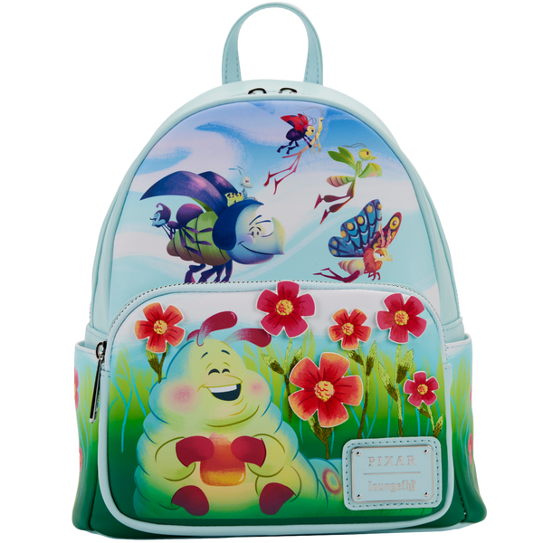 Loungefly Pixar A Bugs Life Earth Day Mini Backpack – Circle  display picture 1