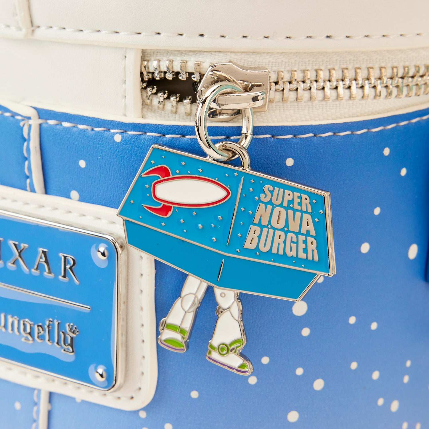Loungefly Pixar Toy Story Pizza Planet Mega Gulp Cross Body Bag