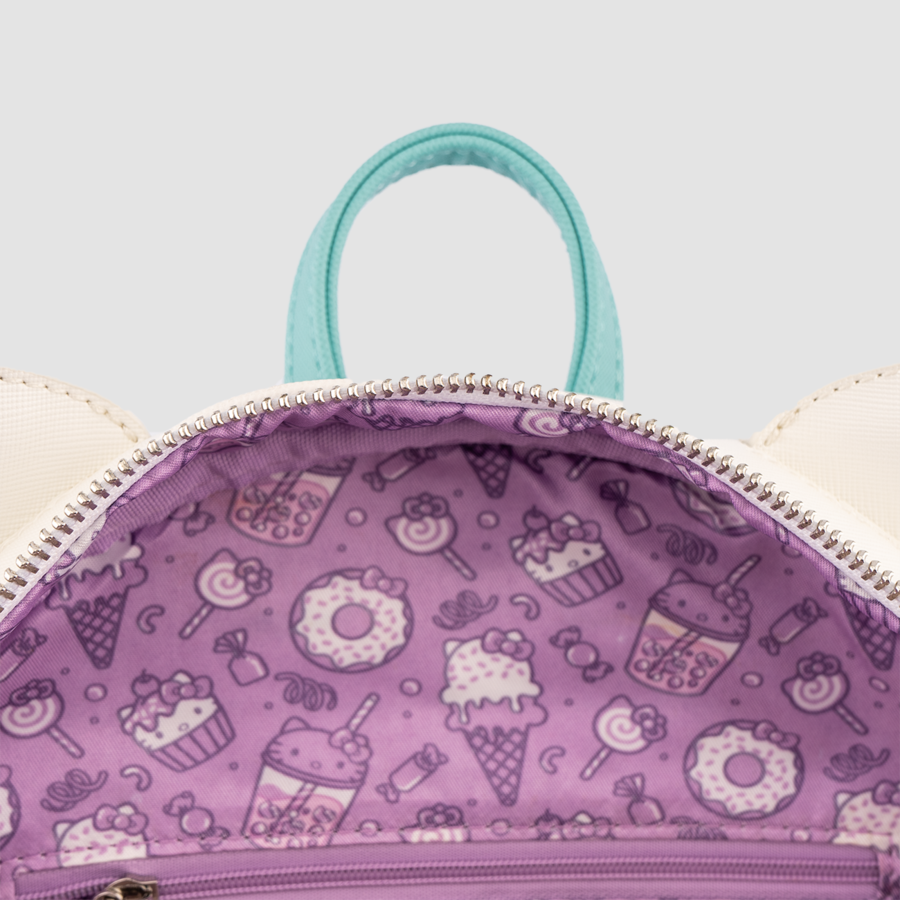 hello kitty kawaii machine figural backpack AI ACCESSORY INNOVATIONS Backpack, 16 Allover Print with 3D Iconic Hello Kitty Bow This Hello Kitty mini backpack is officially licensed Hello Kitty merch by Loungefly and features a super cute design Loungefly x Sanrio Hello Kitty