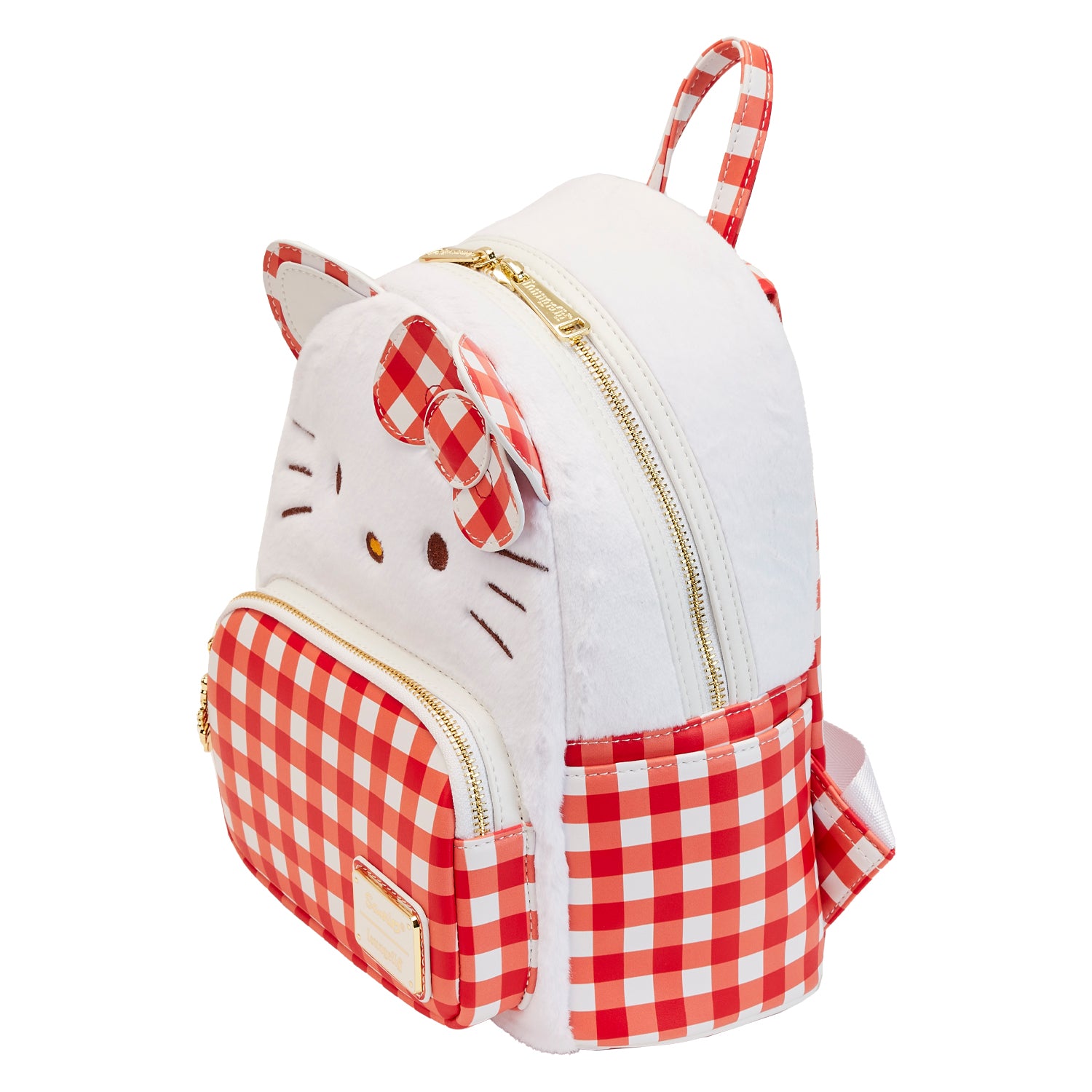 hello kitty gingham backpack vera bradley Hello Kitty Gingham Cosplay Mini-Backpack Loungefly