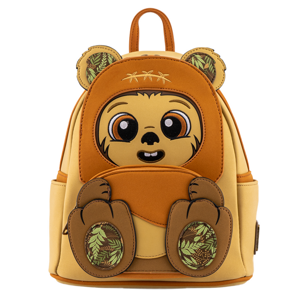 NWT! Funko Loungefly Star deals Wars EWOK POP UP WICKET Mini Backpack