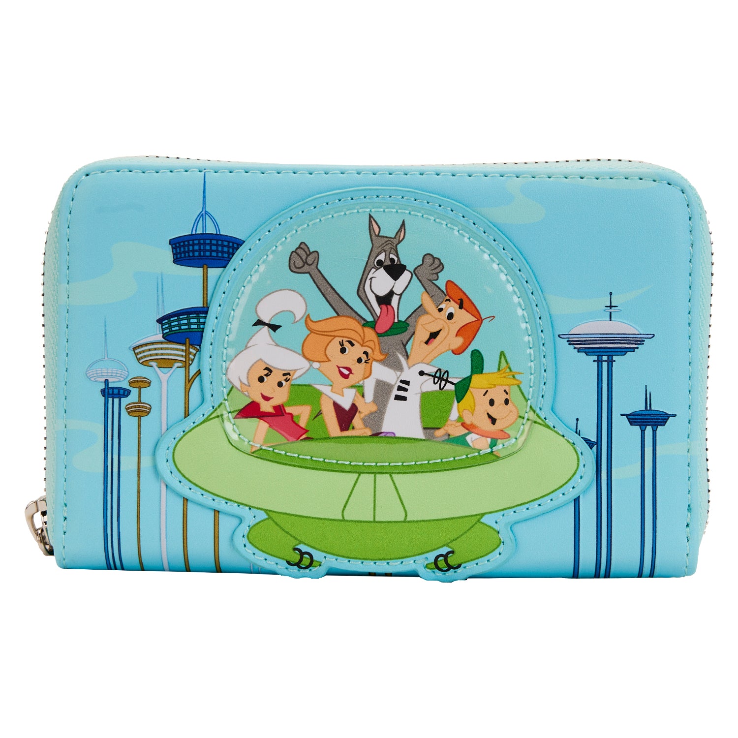 Loungefly Warner Brothers The Jetsons Spaceship Zip Around Wallet