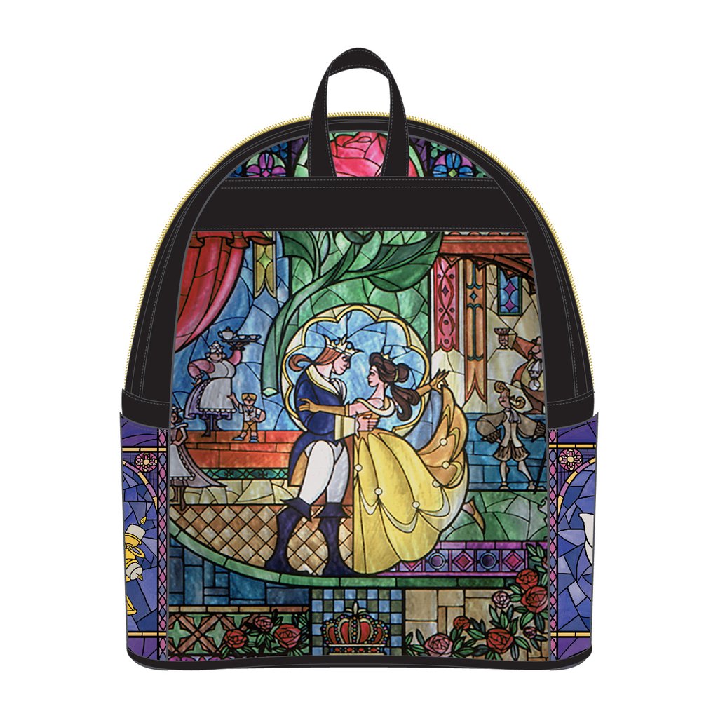 Loungefly Disney Princess Castle Series Belle Mini Backpack