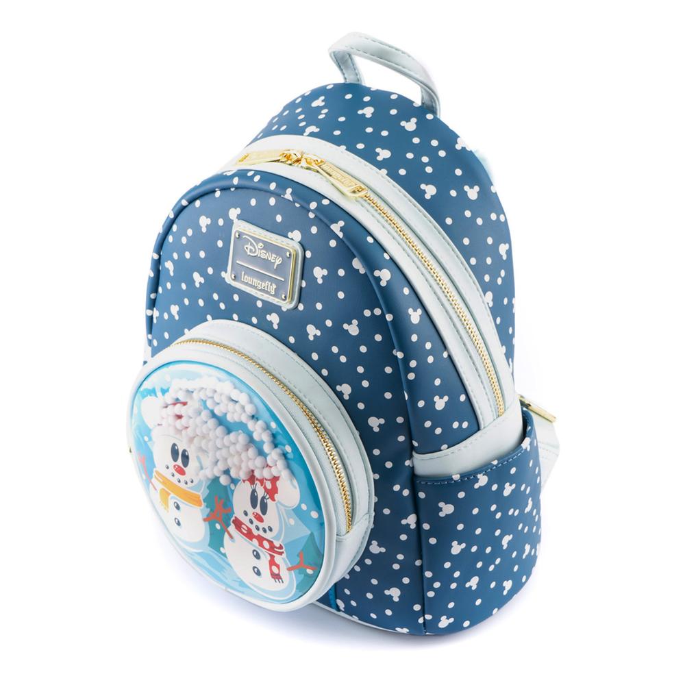 Disney Loungefly Mini Backpack - Mickey and Minnie Let it Snow - WINTER  EXCLUSIVE - LE1000