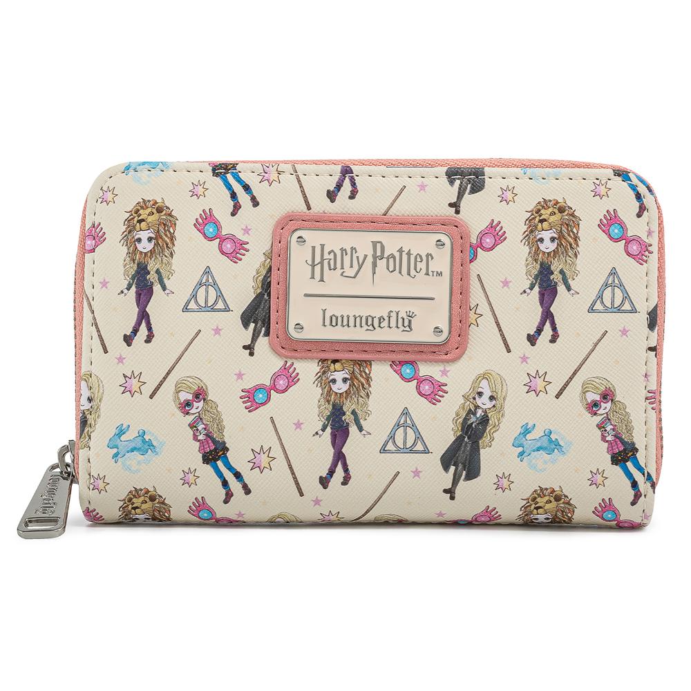 Loungefly Harry Potter Luna Lovegood All-Over-Print Ziparound Wallet