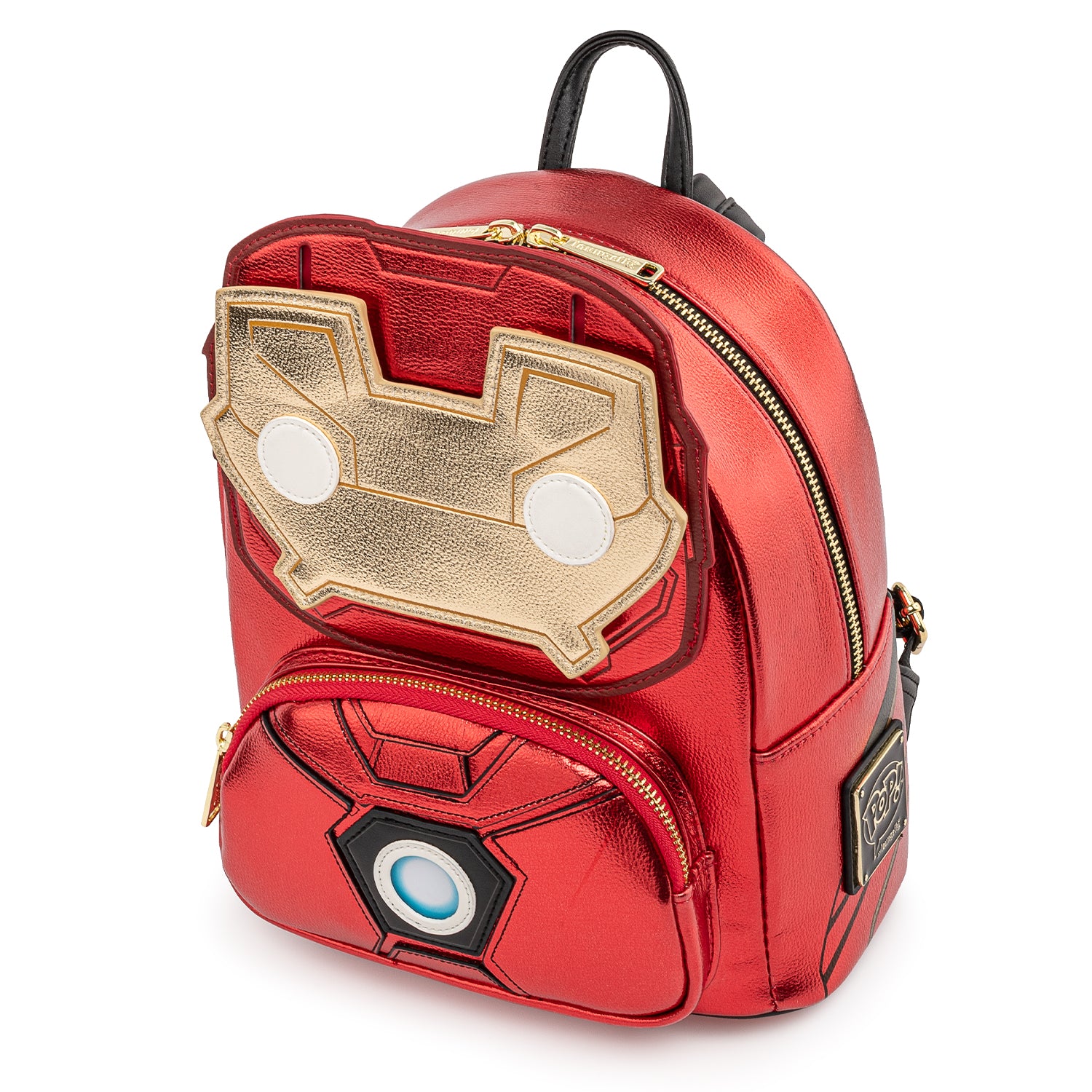 Pop By Loungefly Marvel Iron Man Light-Up Mini Backpack