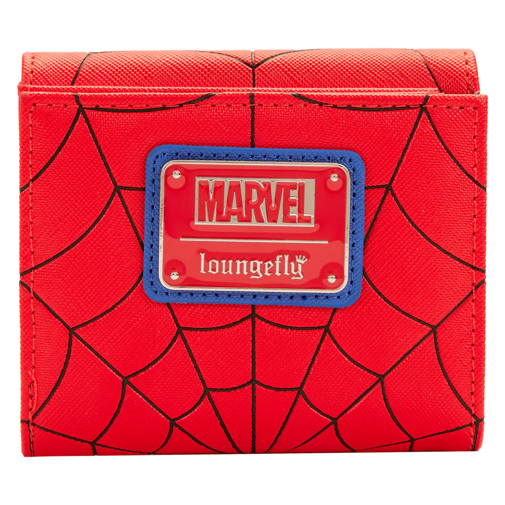 Loungefly Marvel Spider-Man Color Block Flap Wallet