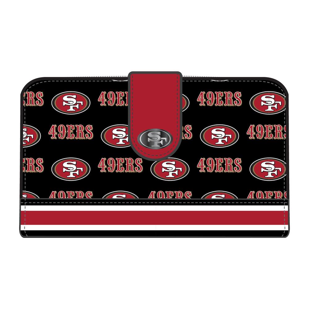Loungefly NFL San Francisco 49ers Logo All-over-print Bifold Wallet