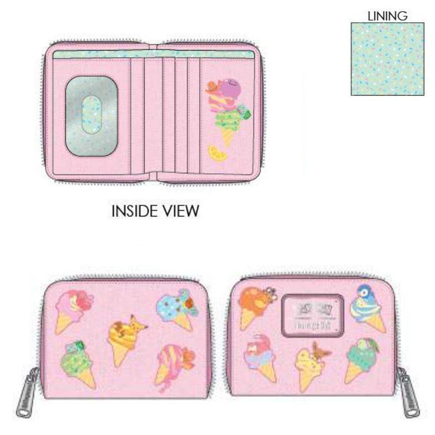 box lunch pokemon loungfly ice cream mini backpack Loungefly Pokemon Ice Cream Denim Jacket Convertible Mini Backpack