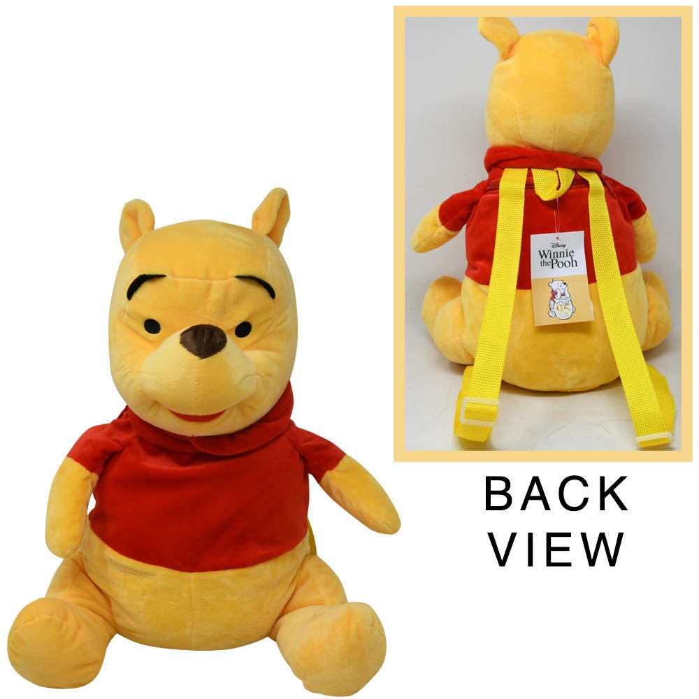 Winnie the Pooh Sitting Plush Backpack