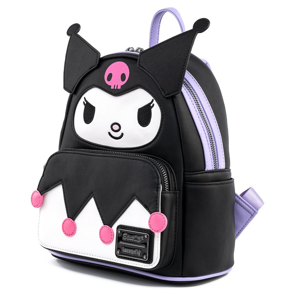 REAL LITTLES - Collectible Micro Hello Kitty and Friends Backpack with 6  Surprise Accessories Inside! (Kuromi)