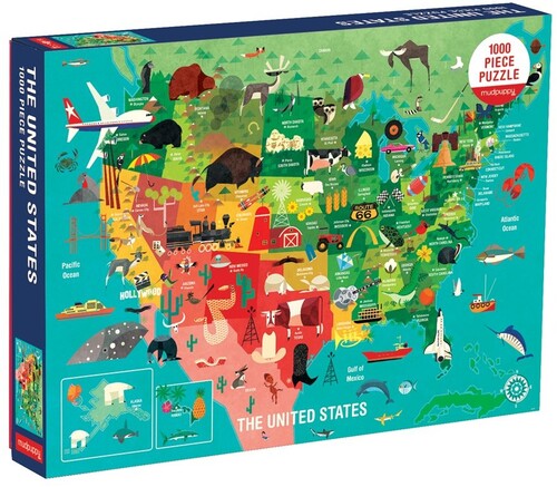 The United States 1000 Piece Family Puzzle