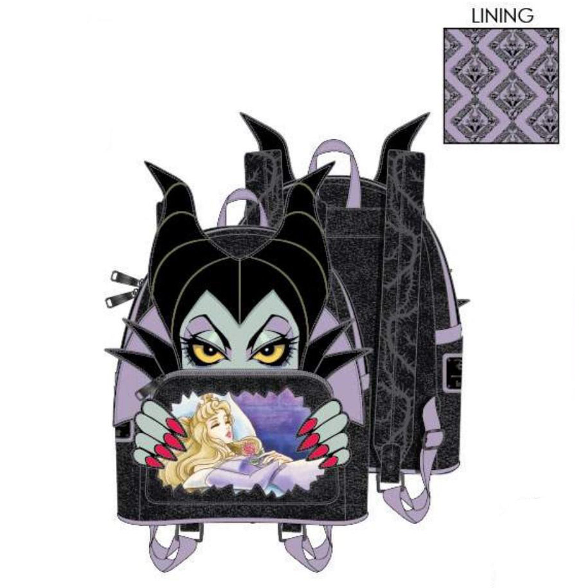 maleficent loungefly backpack