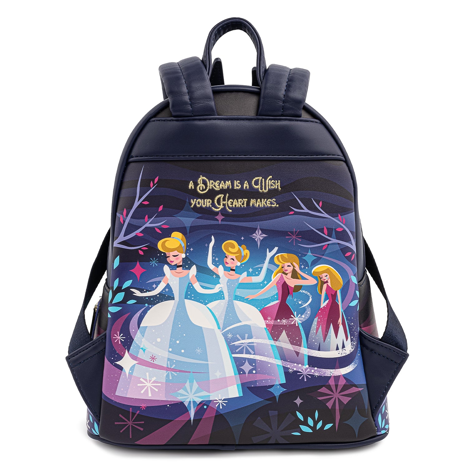 cinderella exclusive holiday castle light up mini backpack Disney Cinderella Castle Series Mini Backpack