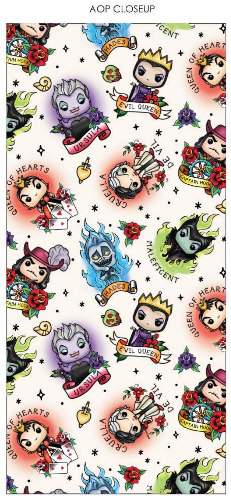 funko pop by loungefly disney villains tattoo mini backpack Disney Pop! by Loungefly Villains Tattoo Art Mini-Backpack