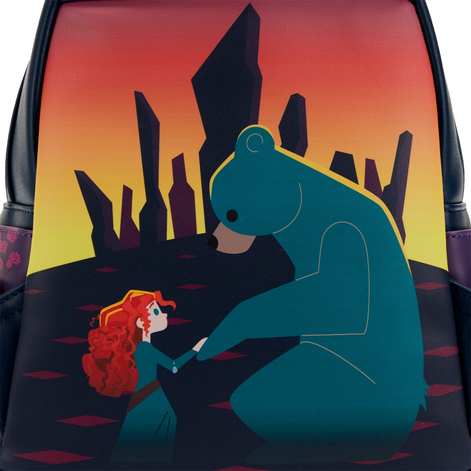 Loungefly Disney Brave Princess Merida Castle Series Mini Backpack