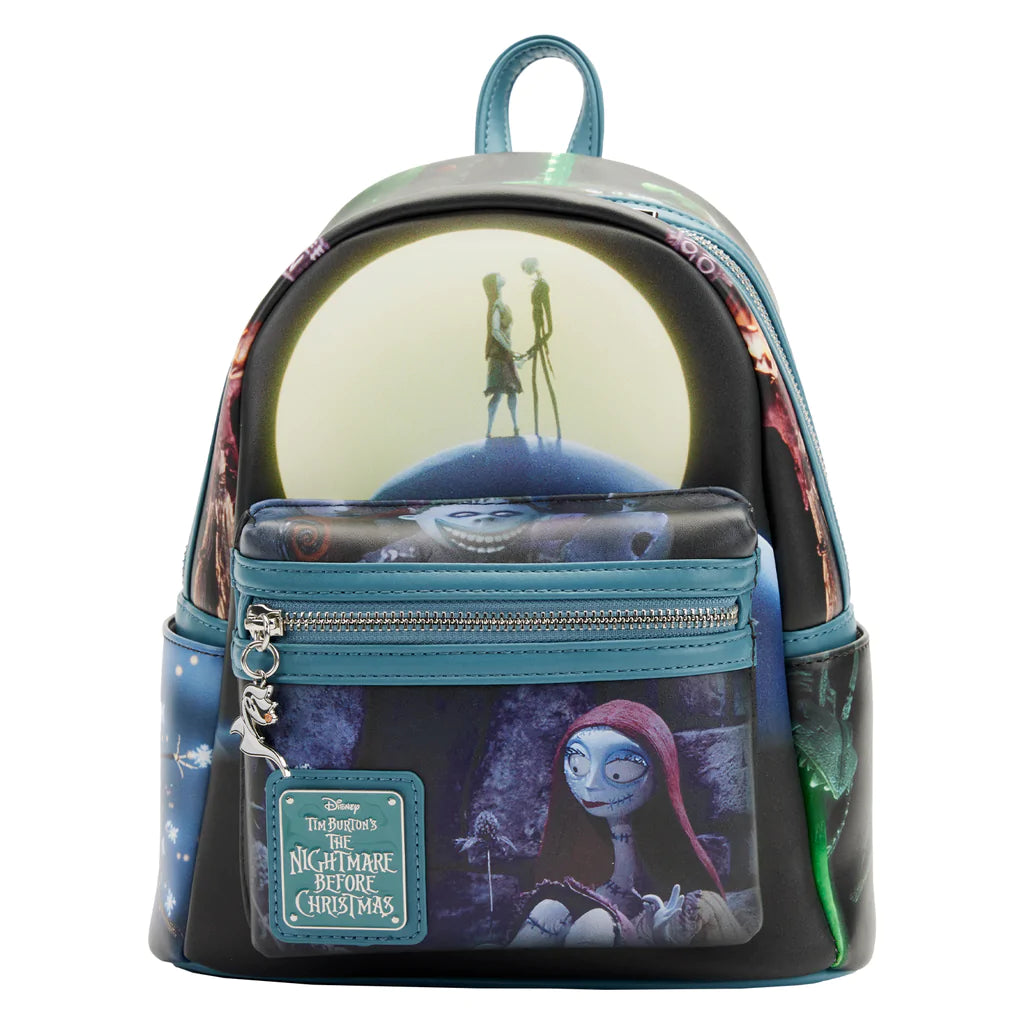 Loungefly Disney Nightmare Before Christmas Final Frame Mini Backpack