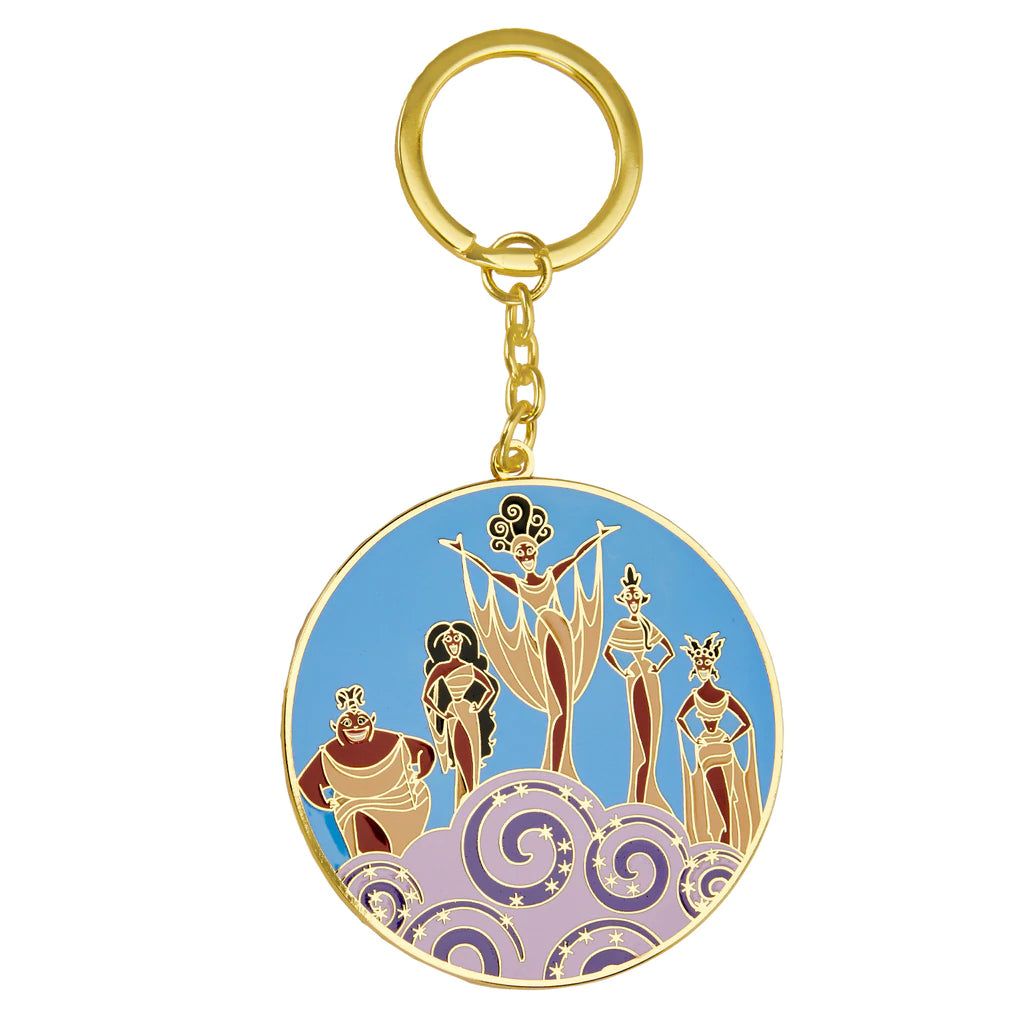 Loungefly Hercules Muses Keychain