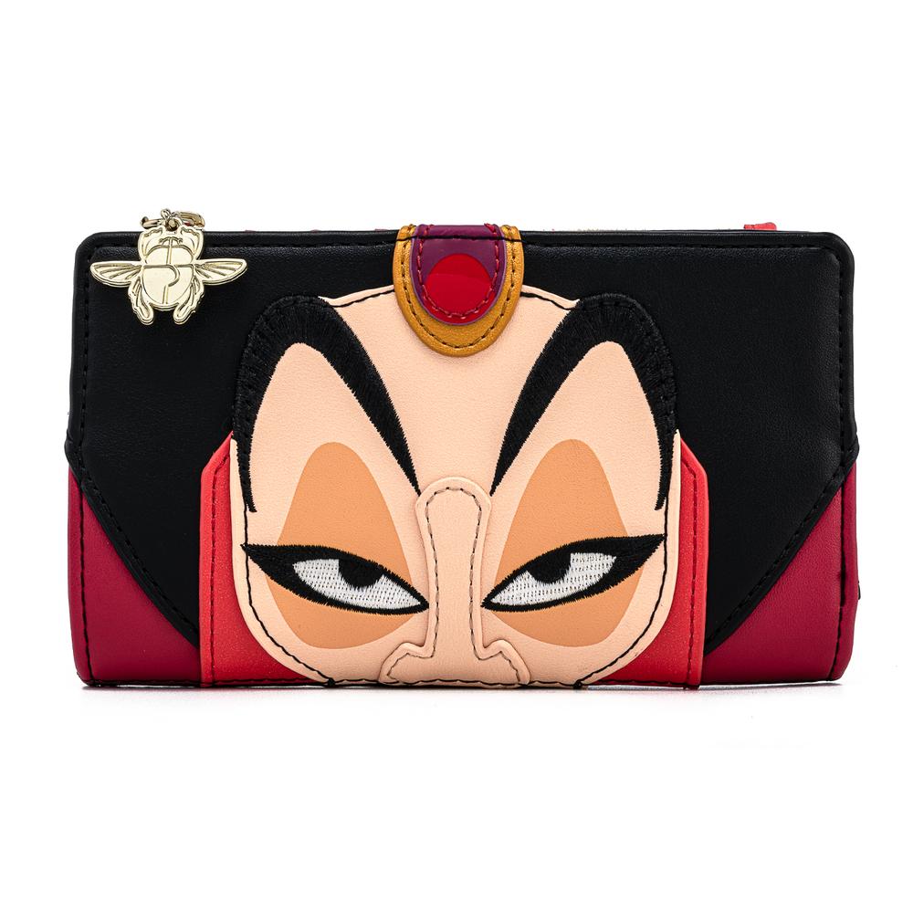 Loungefly Aladdin Jafar cosplay flap wallet