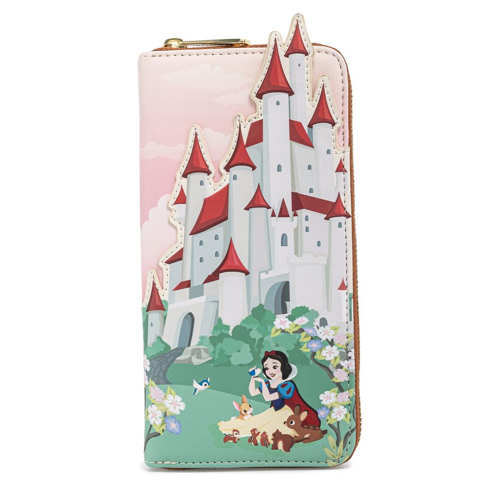 Loungefly Disney Snow White Castle Scene Ziparound Wallet