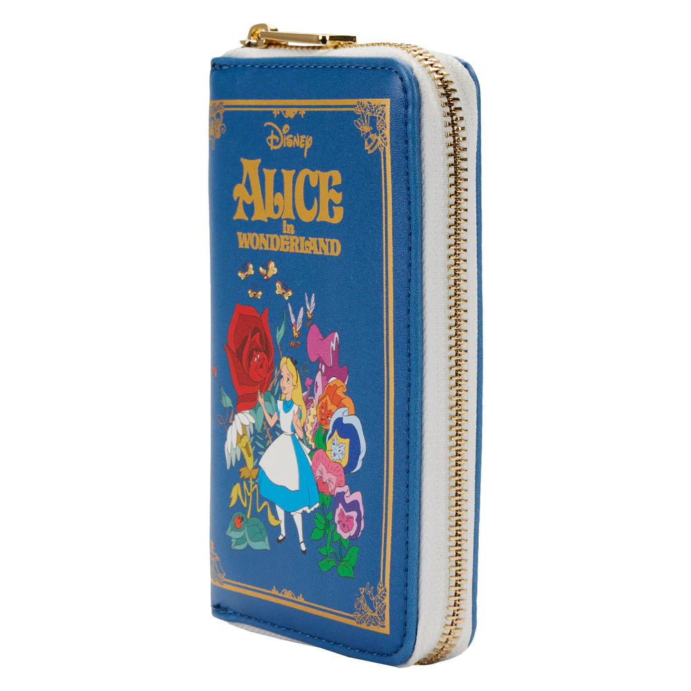 Loungefly Disney Alice in Wonderland Classic Book Ziparound Wallet Circle Of Hope Boutique