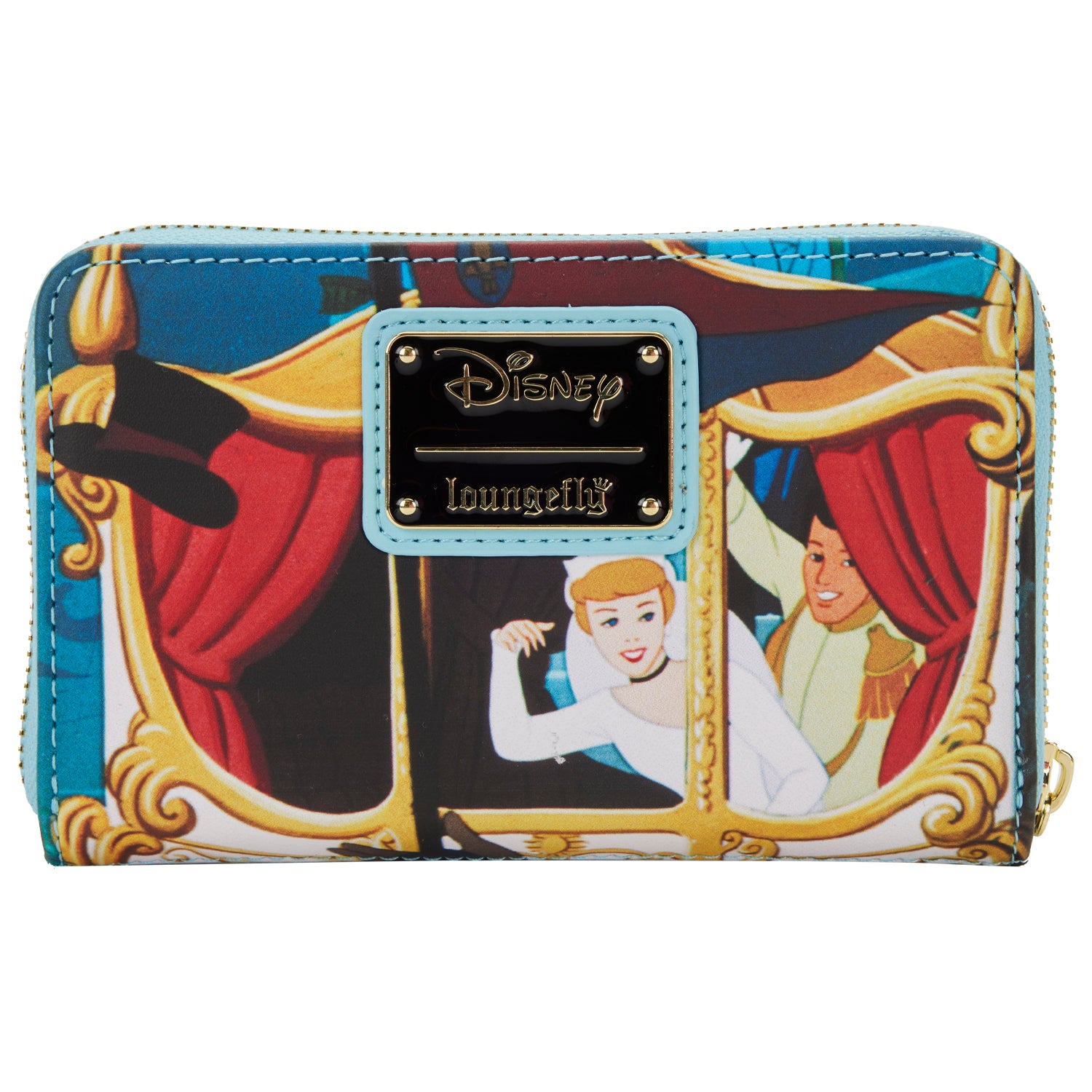 Loungefly Disney Cinderella Princess Scene Zip Around Wallet